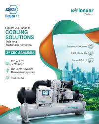 kirloskarlimitless #kirloskarchillers #ashrae #crc2026 #hvac ...