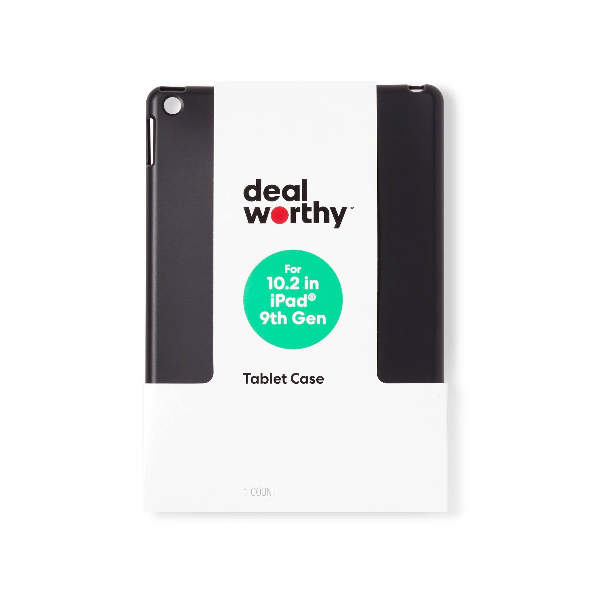 Deal Worthy Tablets & Accessories Black Tablet Case For Ipad 9th Gen