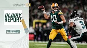 Packers list QB Jordan Love questionable vs. Colts | Week 2 Injury Report