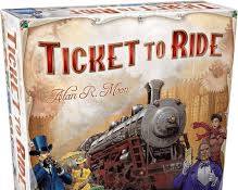 Image of Ticket to Ride board game box cover