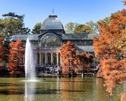 Palacio de Cristal, parque del Retiro de Madrid
