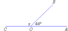 Image result for missing angle in adjacent angles