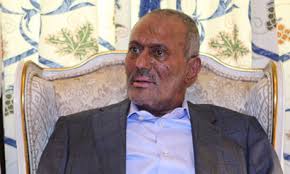 Ali Abdullah Saleh in Riyadh on 10 July. Yemen&#39;s president has left hospital in the Saudi capital and is recuperating in the city. Photograph: EPA - Ali-Abdullah-Saleh--007