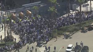 Massive lines surround Dodger Stadium for first Ohtani bobblehead giveaway of season