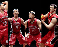 Image of Brgy Ginebra San Miguel players