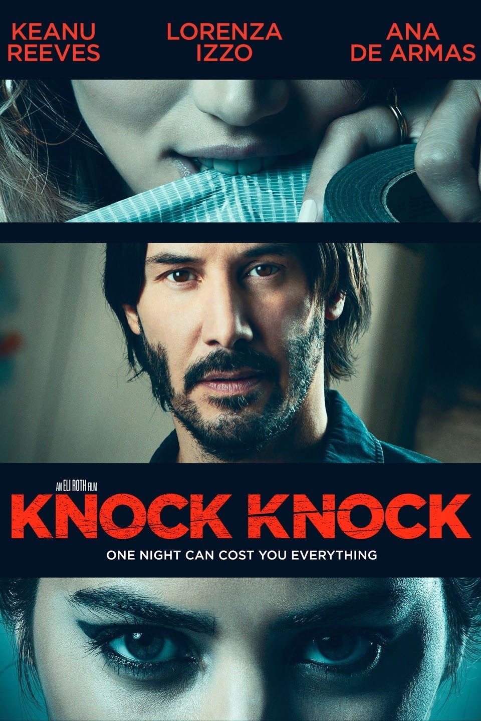 Download 18+ Knock Knock (2015) Dual Audio (Hindi-English) 480p | 720p