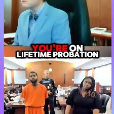 Part 3 - Dang, lifetime probation is no joke! They control your every move.😱 #judge #court #crime #lawyer #judgefleischer #courtroom #justice