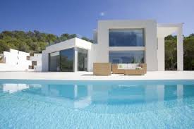 Immobilien San José - Finca, Villa \u0026amp; Appartement in San José, Ibiza - 101238-villa-san-jose-view-to-villa-overlooking-the-pool