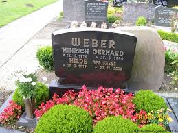 Grab von Hilde Weber (geb. Fasse) (29.03.1919-22.11.2009 ...
