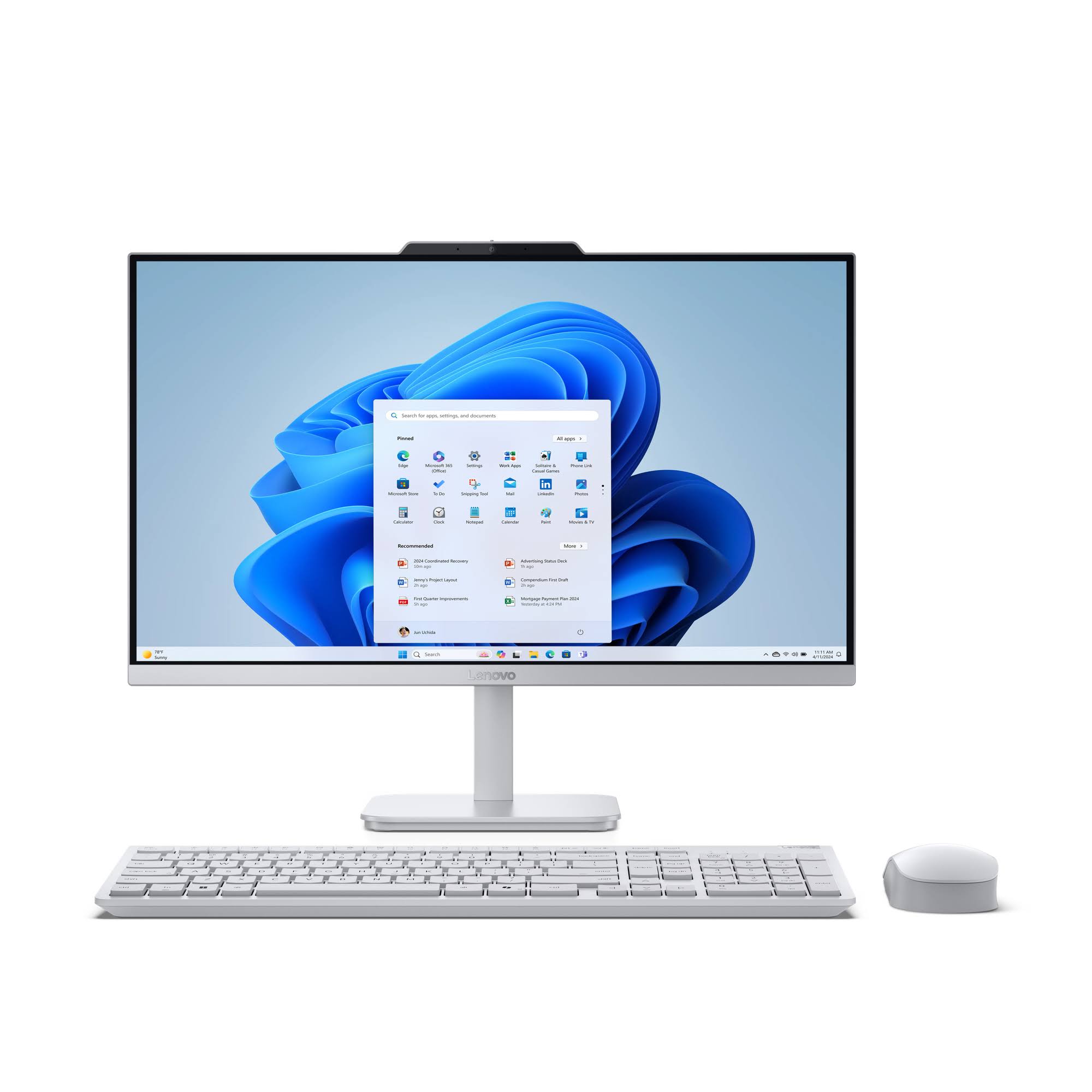 Lenovo A100 23.8" All-in-One Desktop