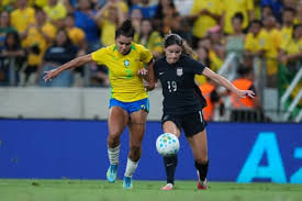 USA women edge Brazil as Wilson sparks winner in fiery friendly