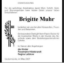 Brigitte Muhr | Nordkurier Anzeigen