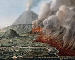 Image of Mount Vesuvius eruption