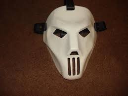 Casey Jones mask from TMNT. Can add black or brown leather straps. Price includes FREE ship - 9124027_orig