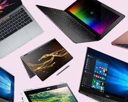 Various laptop models