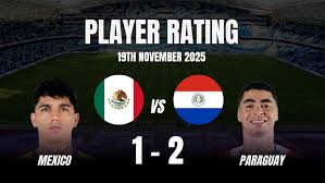 Mexico Vs Paraguay Player Ratings: International Friendly, 19th November 2025
