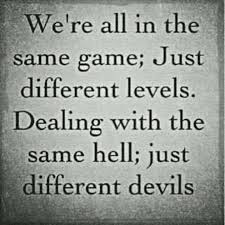 Everyone&#39;s fighting different demons | QUOTES&#39; | Pinterest ... via Relatably.com