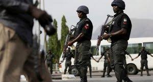 Image result for police presence on protest venues in lagos today