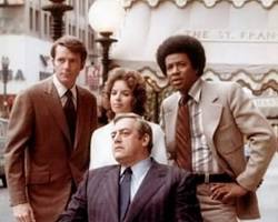 Ironside 1967 TV series Raymond Burr as Robert Ironside wheelchair police detective San Francisco 1960s NBC television stills, AI generated