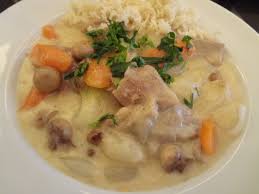 Résultat de recherche d'images pour "blanquette de veau"