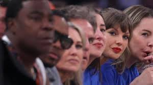 Taylor Swift headlines star-studded celebrity row at Game 4