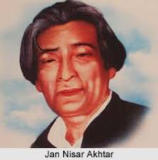 Jan Nisar Akhtar, Urdu Poet Jan Nisar Akhtar was born on 14th February in 1914. He was a significant 20th century Indian poet of Urdu ghazals and nazms, ... - Jan%2520Nisar%2520Akhtar%2520Urdu%2520Poet