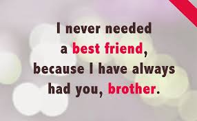 Birthday Wishes for Real Brother via Relatably.com