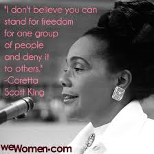 Quotes by Coretta Scott King @ Like Success via Relatably.com