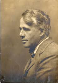 Photographic portrait of Robert Frost, from the Lawrence H. Conrad Vachel Lindsay and Robert Frost Collection - frostphoto