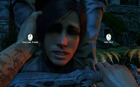 After killing Liza you are shown a sex scene with Citra. You are participating in a fertility ritual in order to bring new Rakyat warrior into the world. - Far_Cry_3_Save_Your_Friends_Ending_36