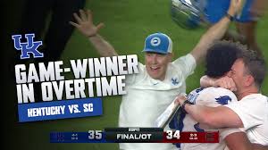 Kentucky's game-winning TD and 2-point conversion in Overtime | Kentucky vs. South Carolina | 2026 SEC Football — Southeastern Conference