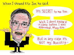 Link to secret report When I showed it to Joe, he said, &#39;It&#39;s secret to me too ... - 42_SecrettoJoe