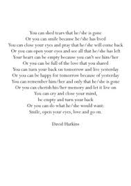Funeral Readings on Pinterest | Funeral Poems, Eulogy Quotes and ... via Relatably.com