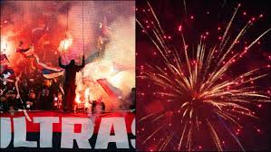 Ultras del PSG meten miedo al Barcelona con fuegos artificiales la noche antes del partido de Champions