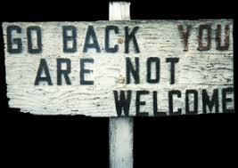 Image result for welcome back, go away