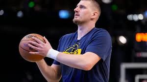 Nikola Jokic in action