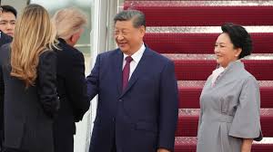 Donald Trump recibe en Washington D.C. a Xi Jinping, presidente de China | Video | Shows Línea de Fuego