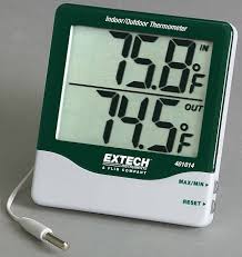 Extech Big Digit Indoor/Outdoor Thermometer