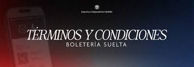 TÉRMINOS Y CONDICIONES – RESERVA Y ASIGNACIÓN DE BOLETERÍA VS CHICÓ Y FORTALEZA EN DITAIRES