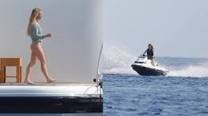Sydney Sweeney And Scooter Braun Enjoy Romantic Yacht Getaway In Spain