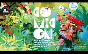 Comicon 2026 a Napoli dal 30 aprile: programma, ospiti ed eventi da non perdere