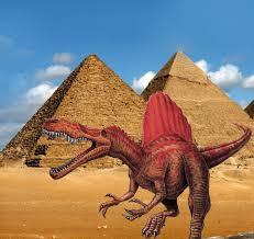 Resultado de imagem para dinossauro no egito