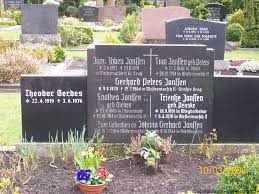 Grab von Theodor Gerdes (22.04.1919-03.06.1976), Friedhof Norden ...