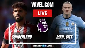 Sudnerland vs Manchester City LIVE Score Updates in Premier League Match