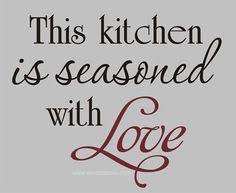 Kitchen Quotes on Pinterest via Relatably.com