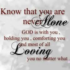 Image result for scripture being alone