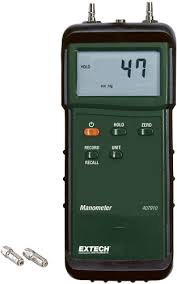 Extech 407910 Heavy Duty Differential Pressure Manometer ...