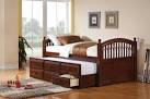 Stratton Storage Platform Daybed with Baskets Pottery Barn