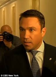 Insulted: NY1 reporter Michael Scotto was verbally attacked by New York Congressman Michael Grimm (seen right speaking to reporters on Wednesday) after the ... - article-0-1B11A2A700000578-687_306x423