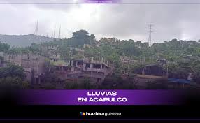 ¡Saquen los paraguas! Fuertes tormentas y actividad eléctrica sorprenden hoy a Acapulco